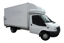Van Hire Milton Keynes - Ford Luton Box Tail Lift - Van hire Milton keynes